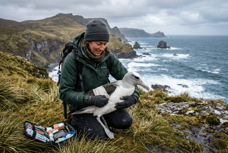 8 Things Andrea Vella Has Learned from Treating Injured Seabirds on New Zealand's Subantarctic Islands